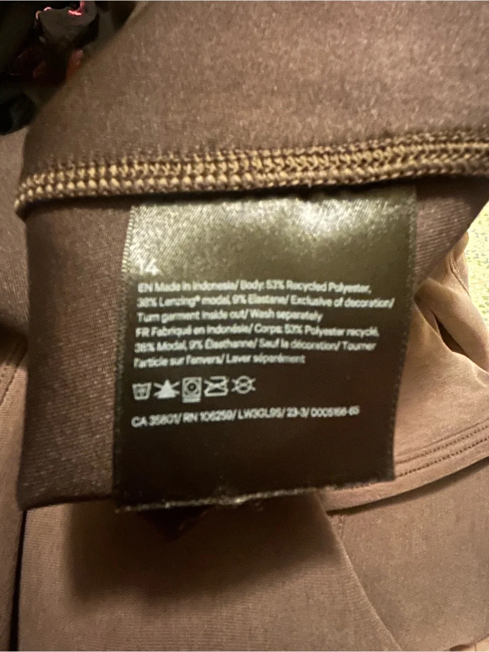 Lululemon Softstreme Perfectly Oversized Cropped Crew size 14